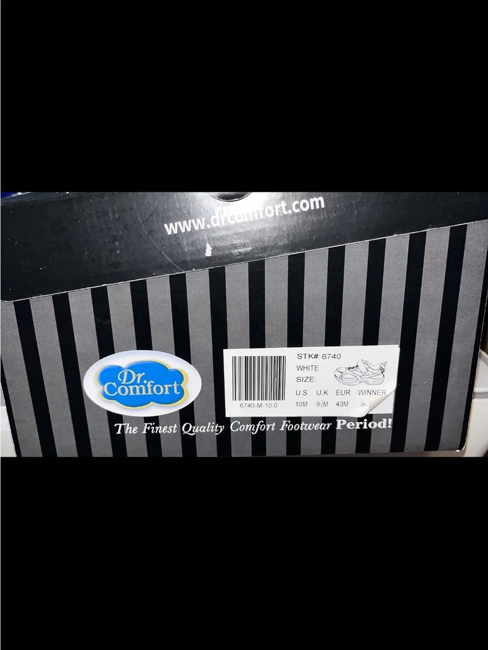 Dr Comfort Winner Men’s Size 10 White (Medium Width) NIB